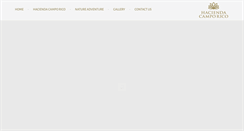 Desktop Screenshot of haciendacamporico.com