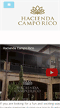 Mobile Screenshot of haciendacamporico.com
